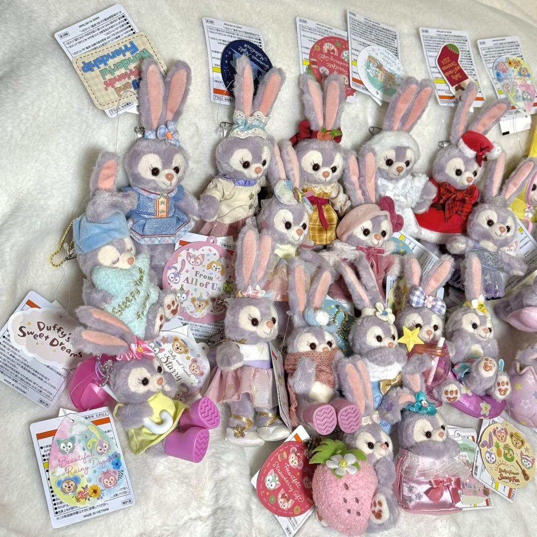 東京ディズニーシー　ステラルー　ぬいぐるみバッジ　ぬいぐるみチャーム　まとめ売り