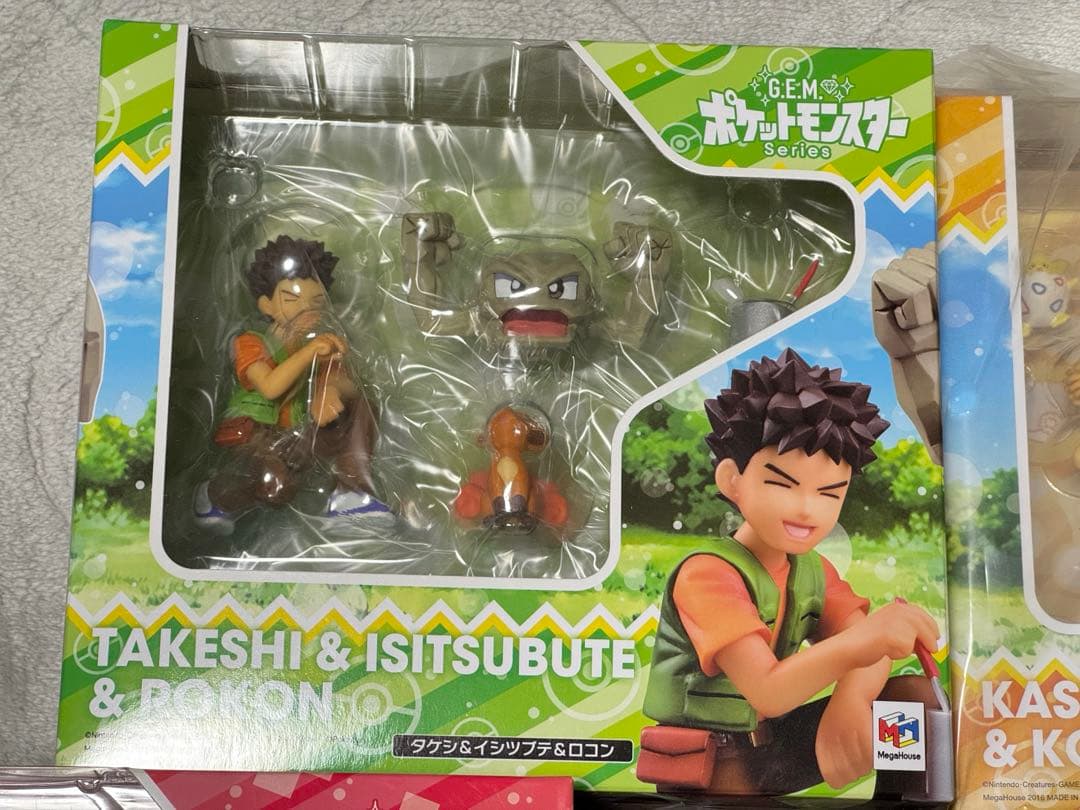 【G.E.M.ポケモンシリーズ】カスミ、タケシ、ジョーイ、ムサシ、コジロウ