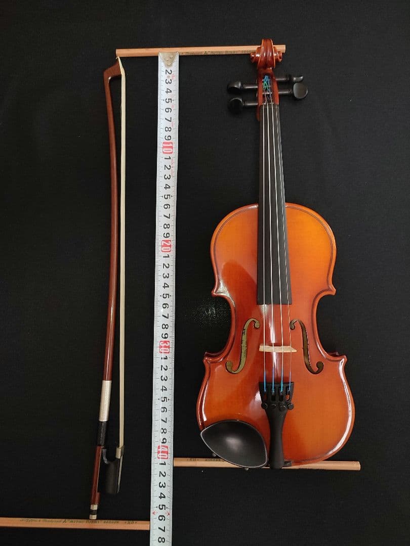 スズキバイオリン 1/10 No.230 弦新品・杉藤弓・ケース・松脂付き