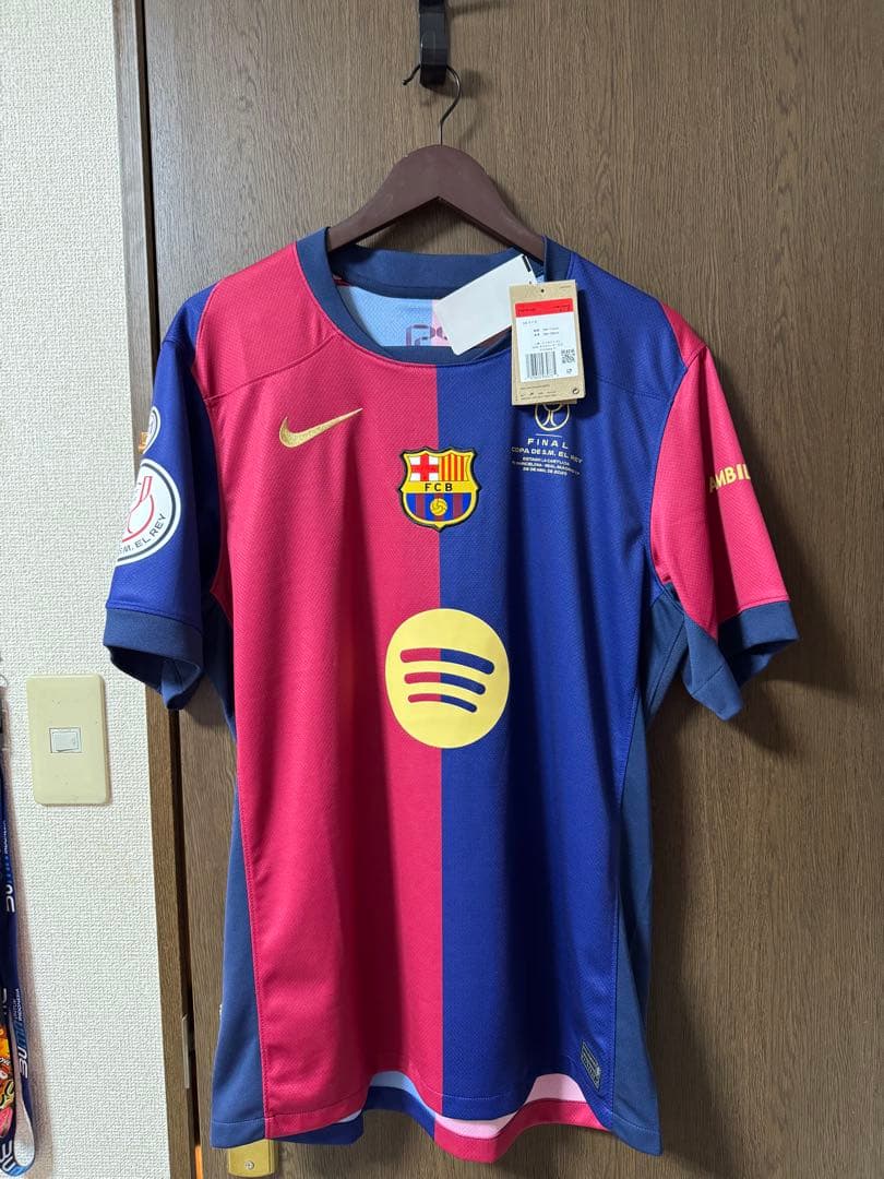 正規品 24-25 バルセロナ　ラミン・ヤマル　コパ・デル・レイ　決勝