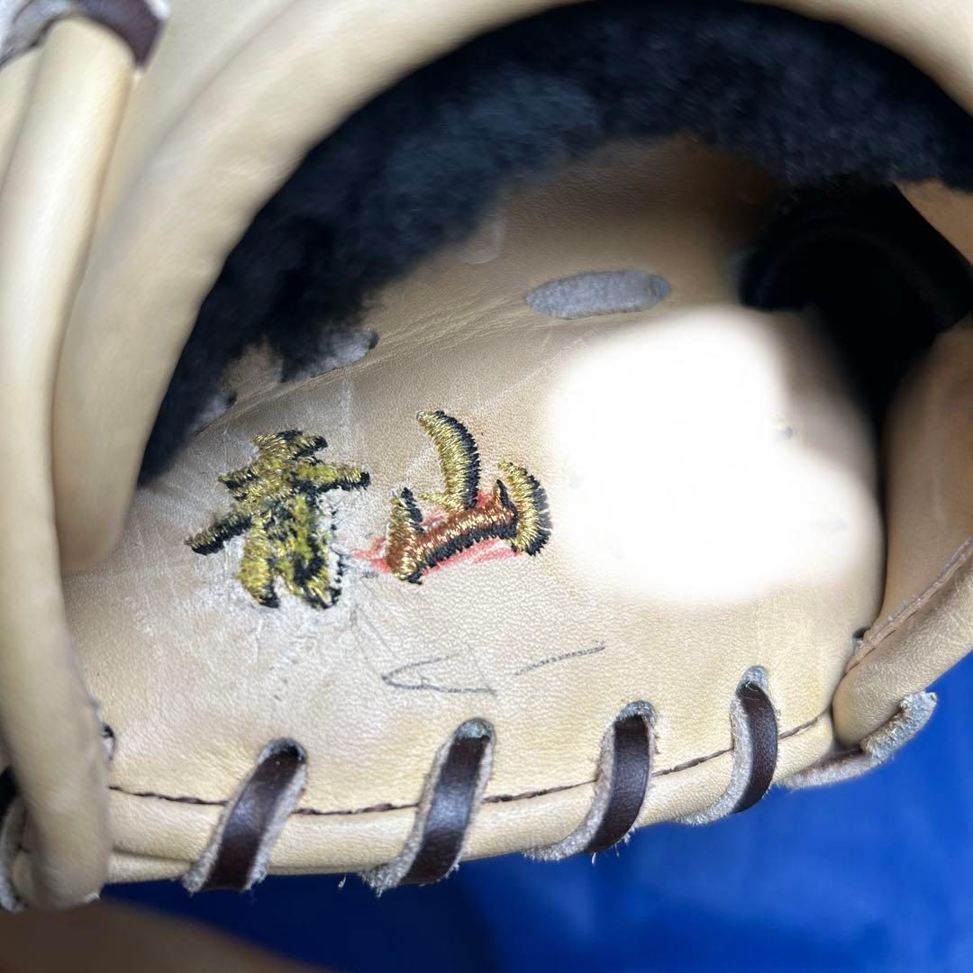 Mizuno Pro 硬式グローブ ベージュ HAGA JAPAN ★高品質