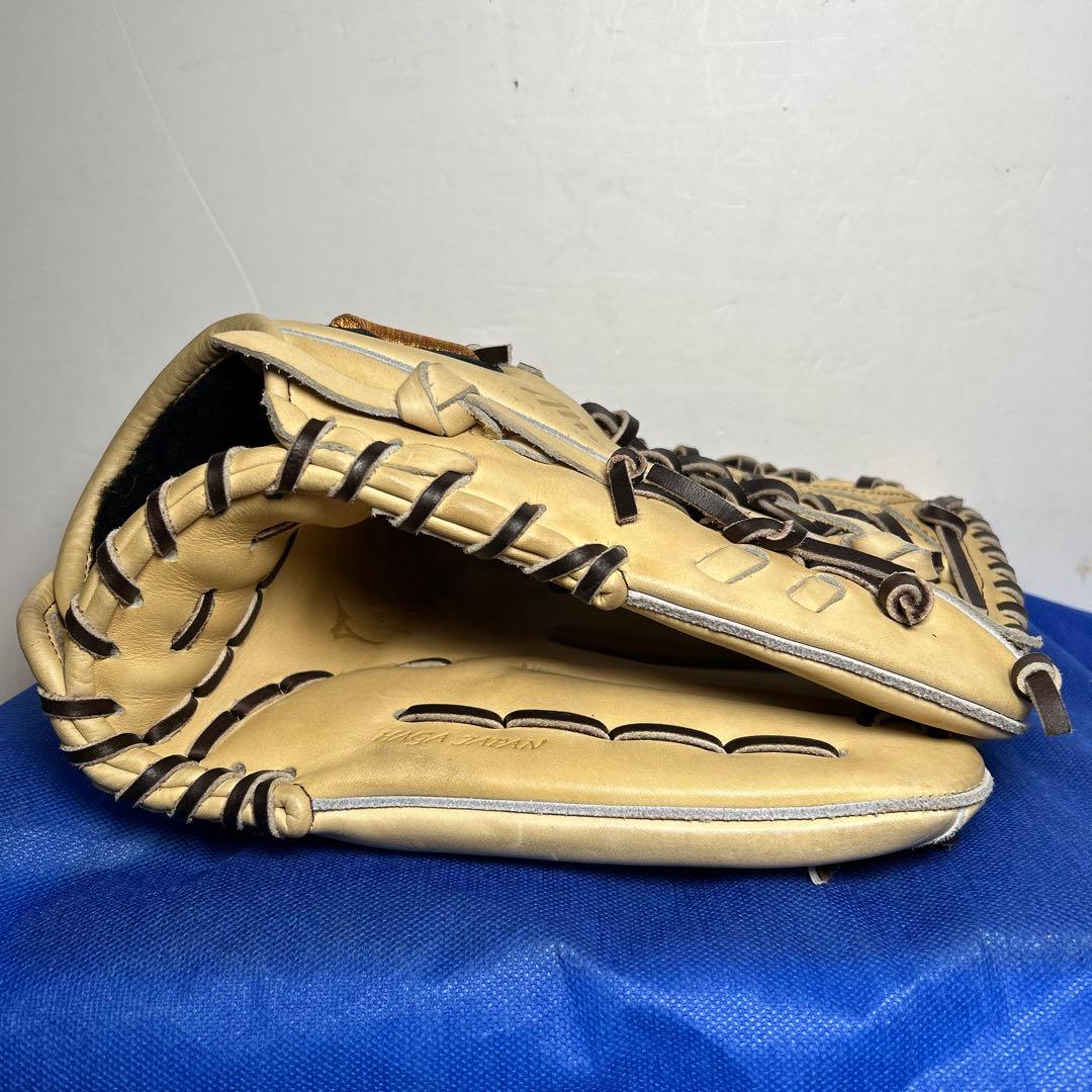Mizuno Pro 硬式グローブ ベージュ HAGA JAPAN ★高品質