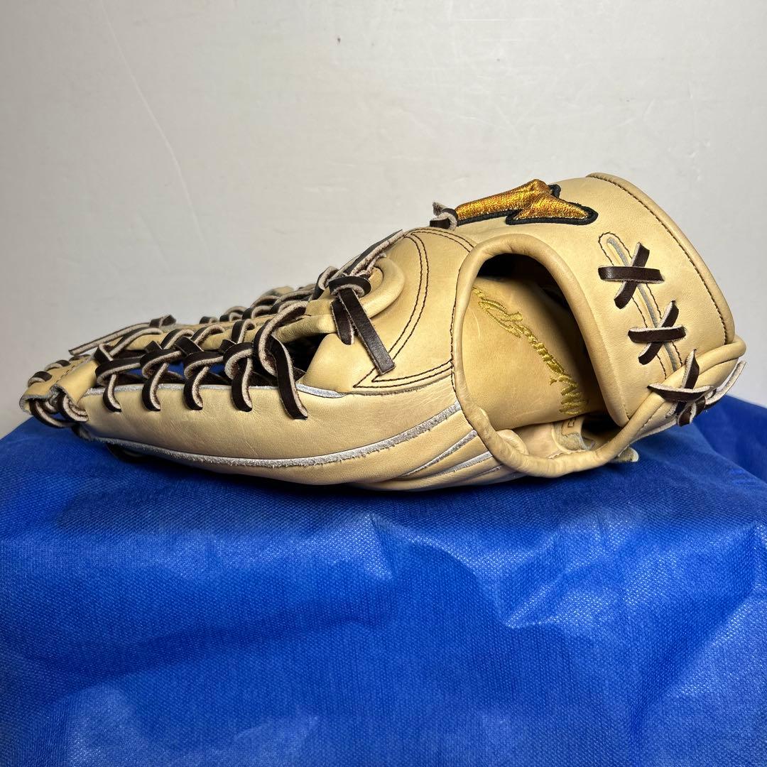Mizuno Pro 硬式グローブ ベージュ HAGA JAPAN ★高品質