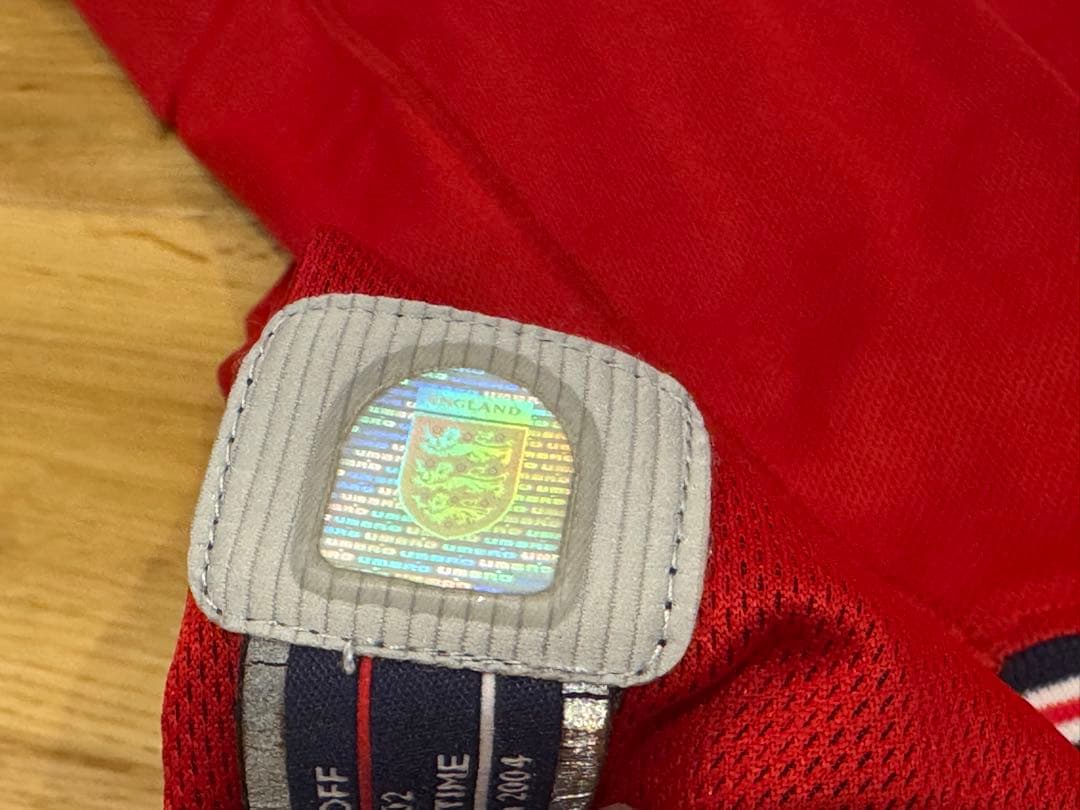 02ワールドカップモデル イングランド代表 長袖 ユニフォーム リバーシブル