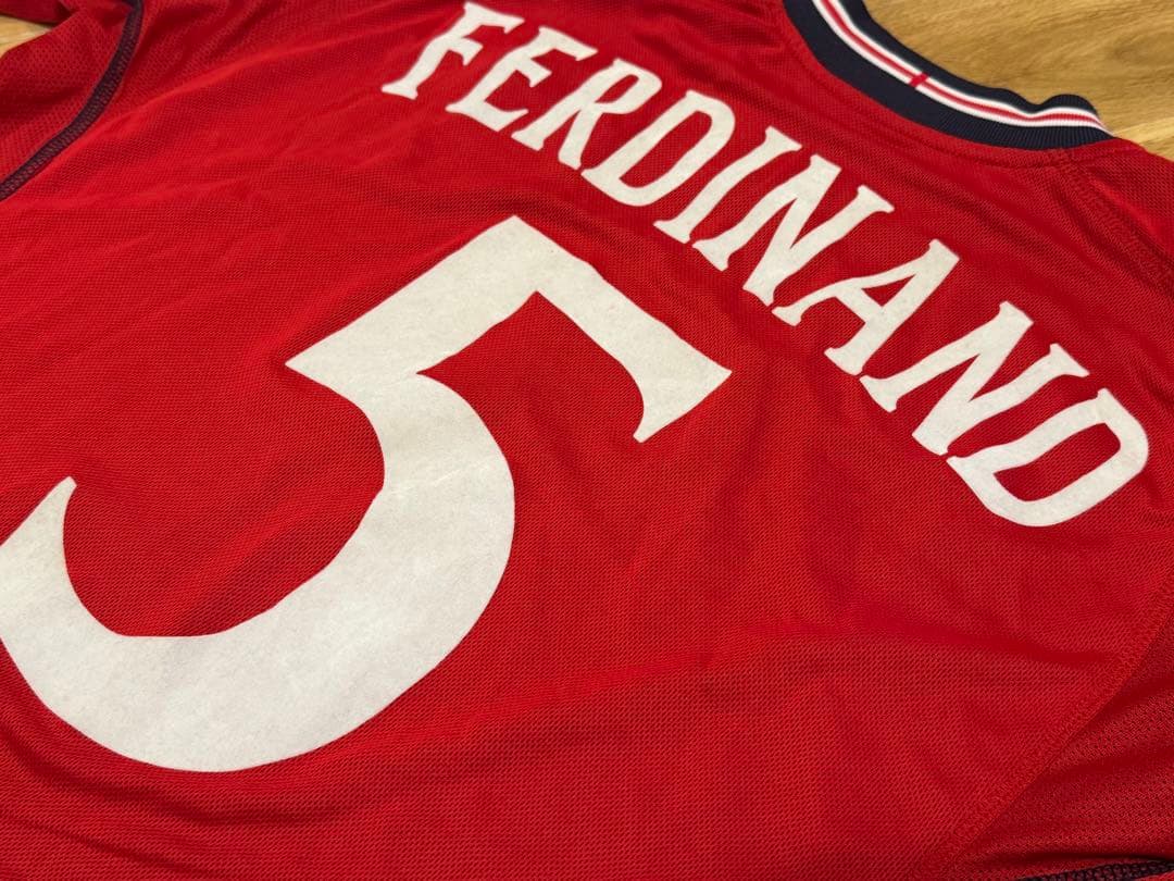 02ワールドカップモデル イングランド代表 長袖 ユニフォーム リバーシブル