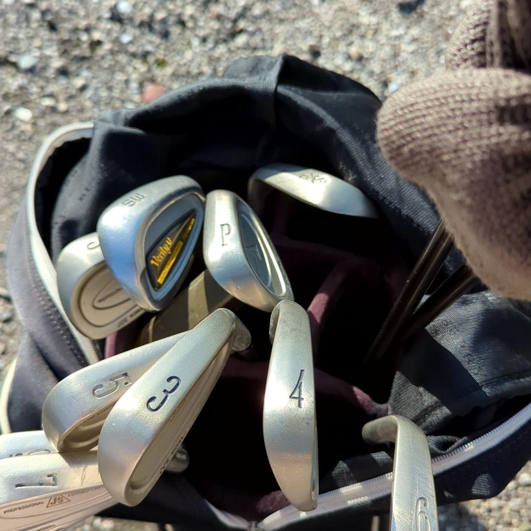 BURBERRY ゴルフ キャディバッグ ゴルフセット アイアン パター ウッド