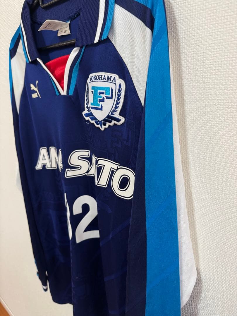 97-98 横浜フリューゲルス #32アンデルソン 支給品　長袖