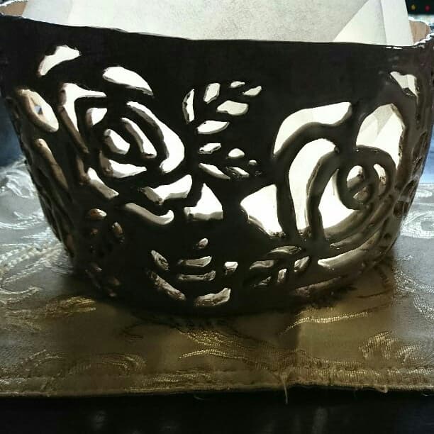 手作り陶芸  ランプ