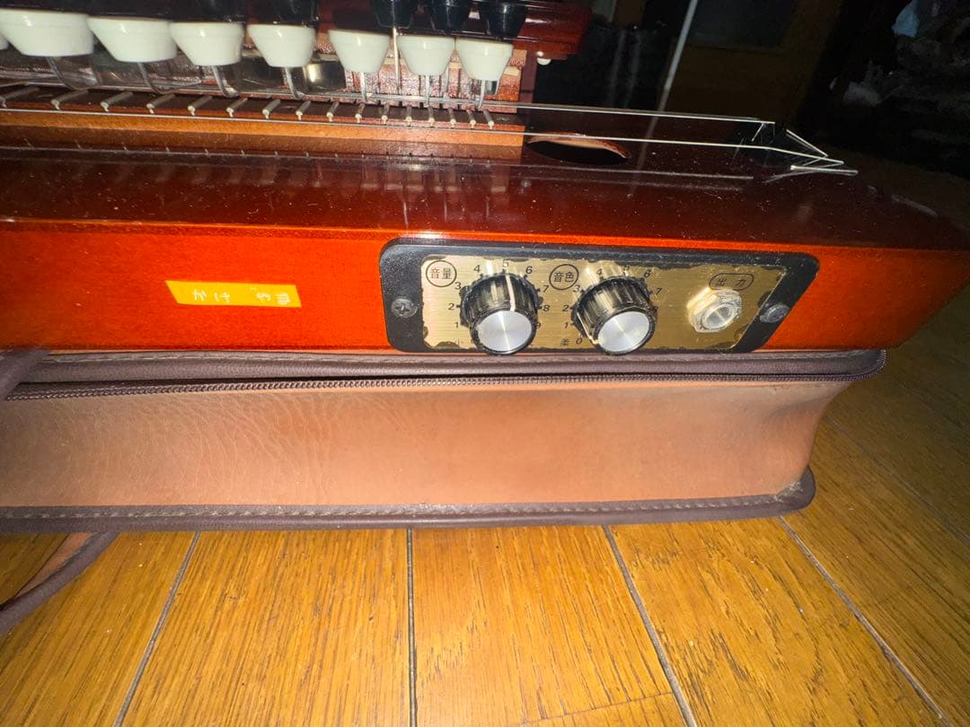 Suzuki 大正琴（エレキ・ピックアップ付）ケース・ケーブル付き