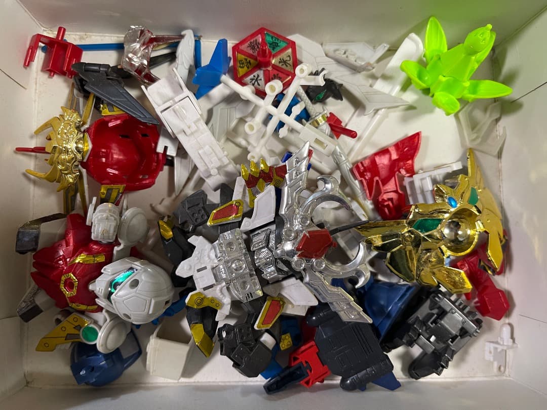 ガンプラ 聖龍巨神ドラグーンパレス BB戦士 部品取り用　まとめ売り