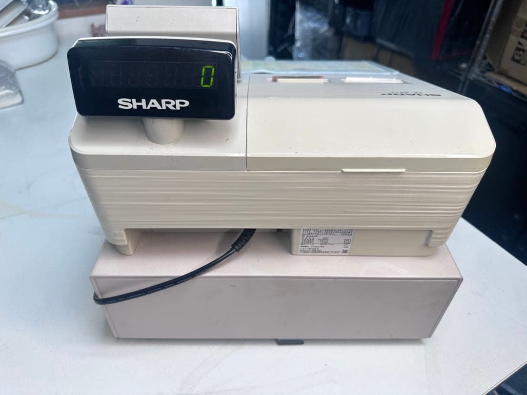 シャープレジスター　XE-A417　PC連携売上管理　最上位機種