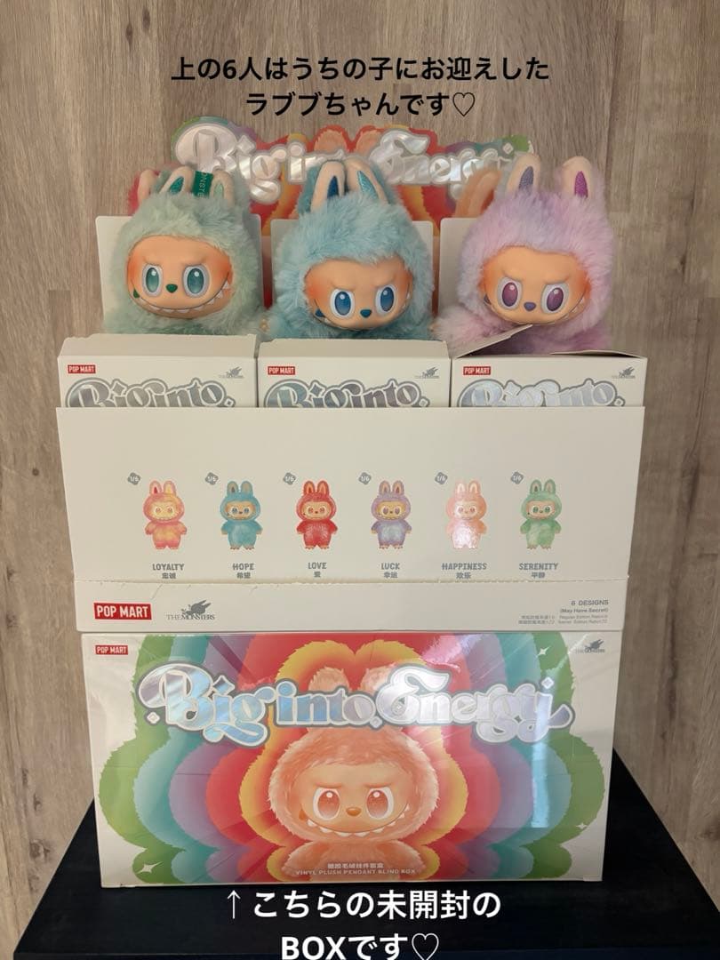 正規品♡未開封♡ラブブBig into Energy アソートボックス