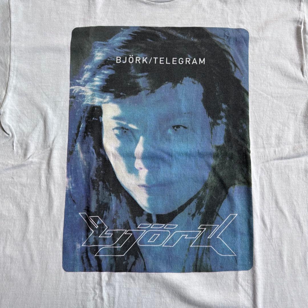 90〜00s vintage Bjork telegram Tシャツ