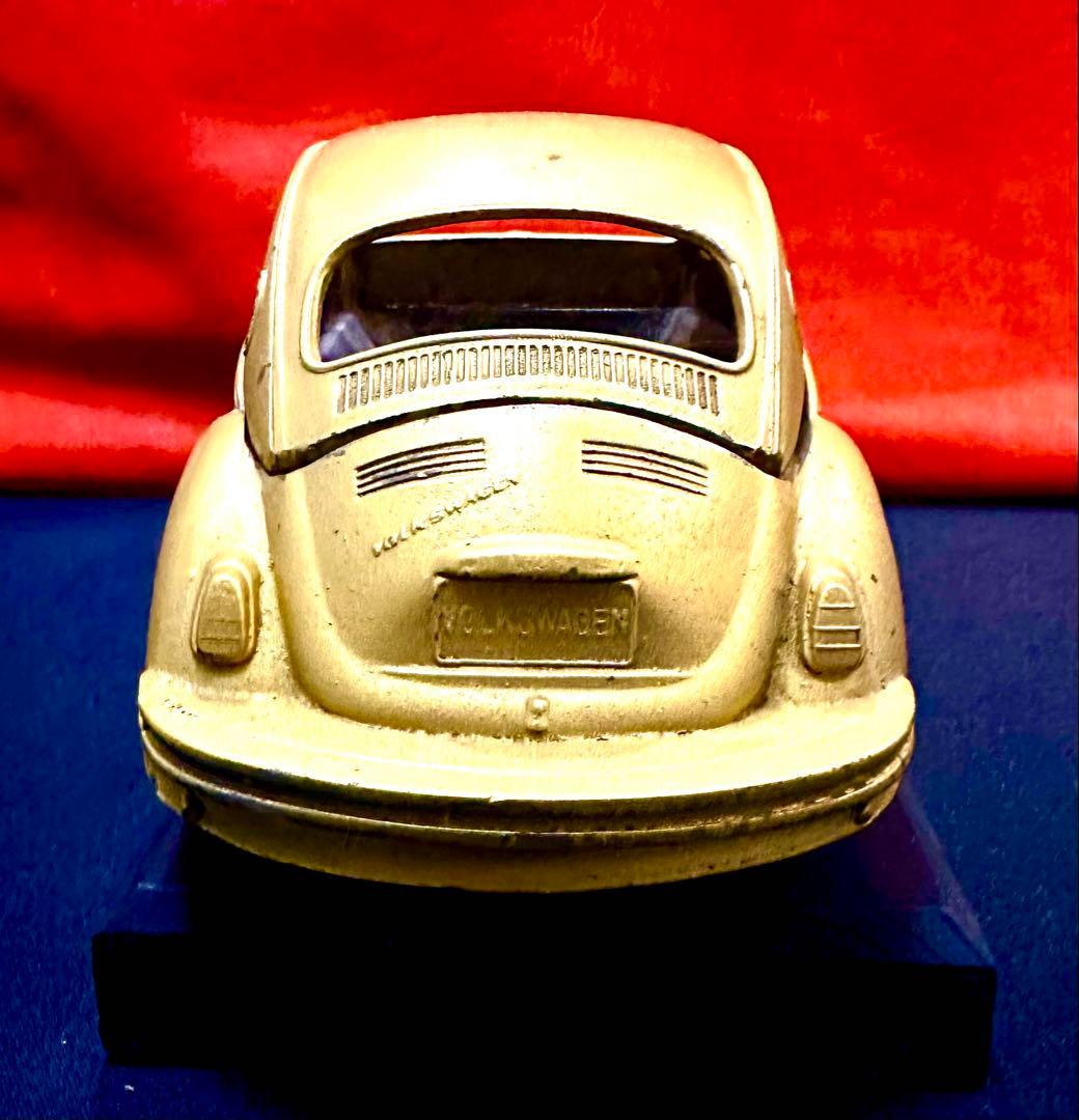 希少VW-Beetle ゴールド スチールシガレットケース