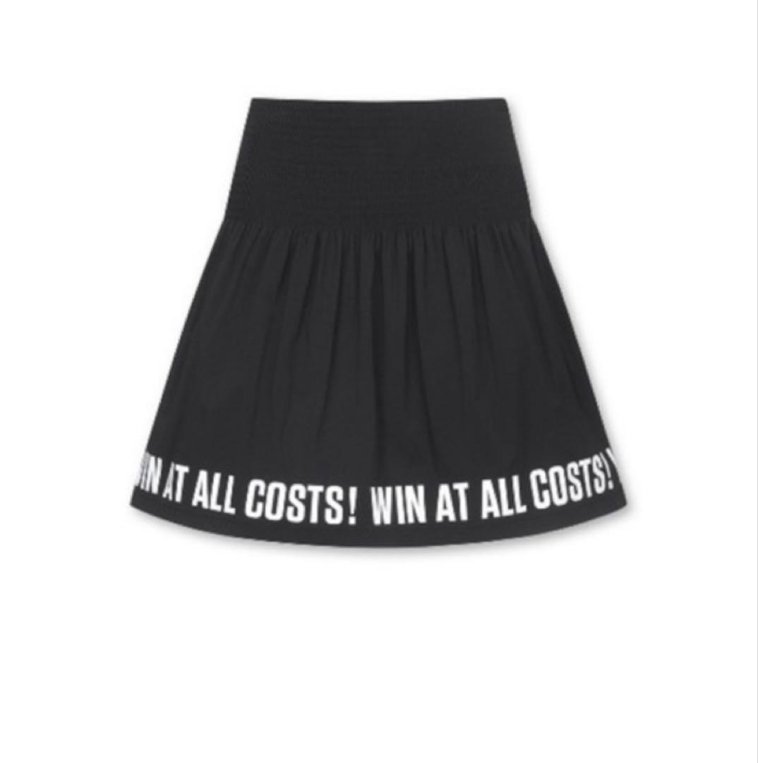 WAAC ゴルフ スモッキングハイウエストスカート