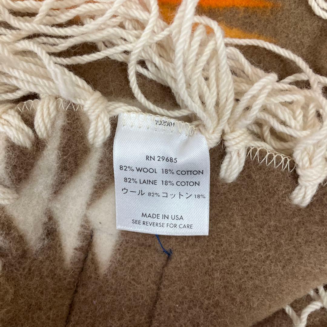 【はなちゃん】PENDLETON Beaver ブランケット　アメリカ製