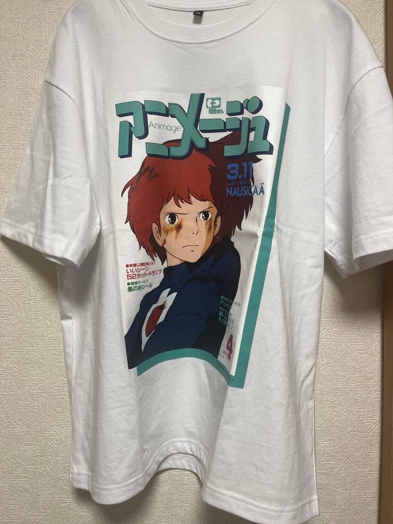 台湾限定　アニメージュとジブリ風の谷ナウシカ Tシャツ XLサイズ