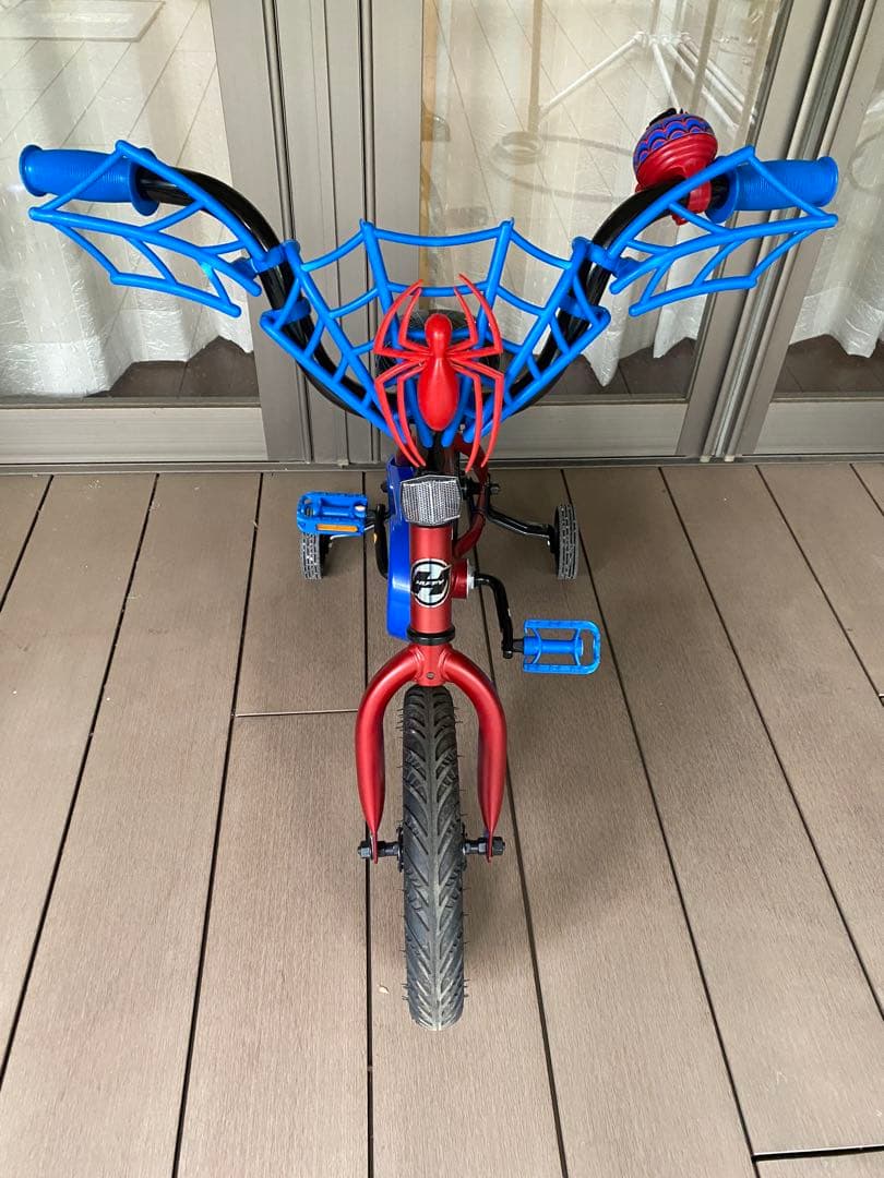 スパイダーマン 12インチ　子供自転車