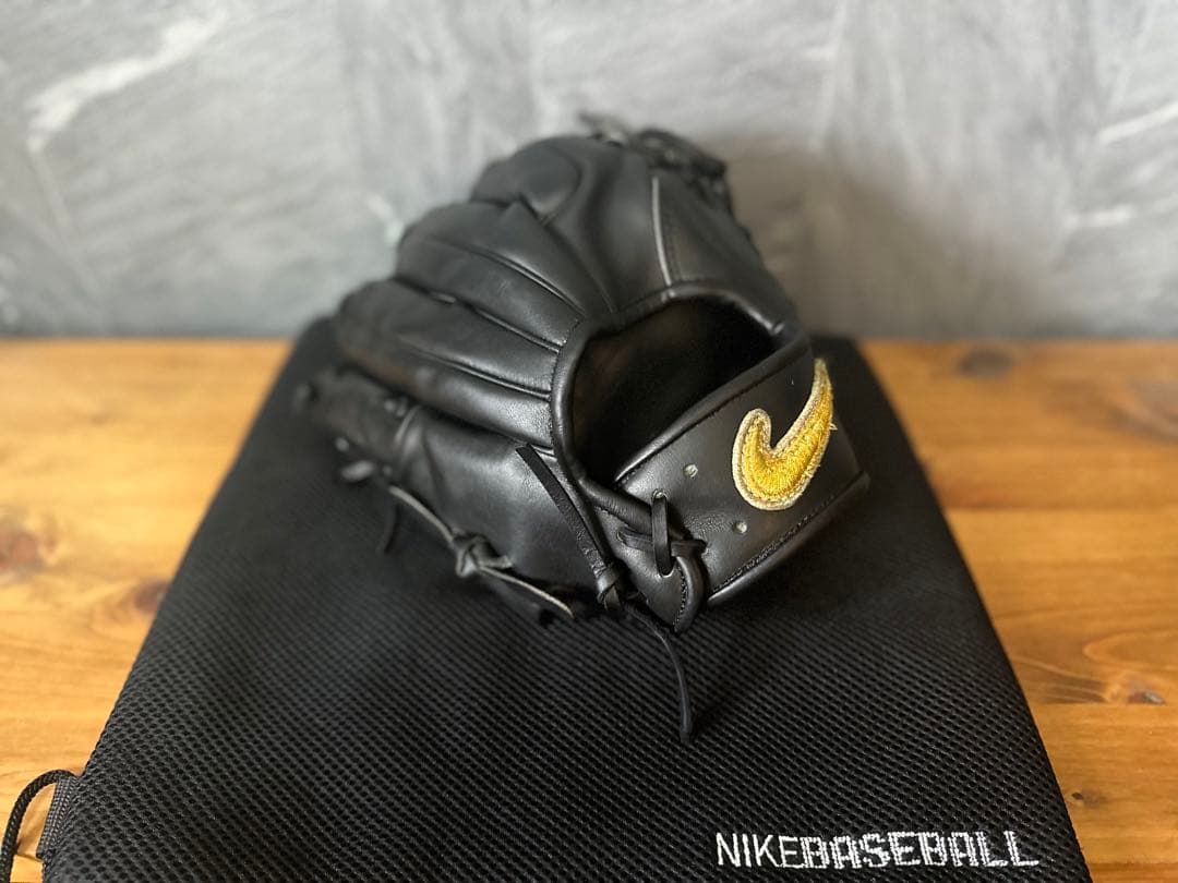 美品 NIKE ナイキ 硬式 内野手用グラブ Kipレザー 極上型 超希少品