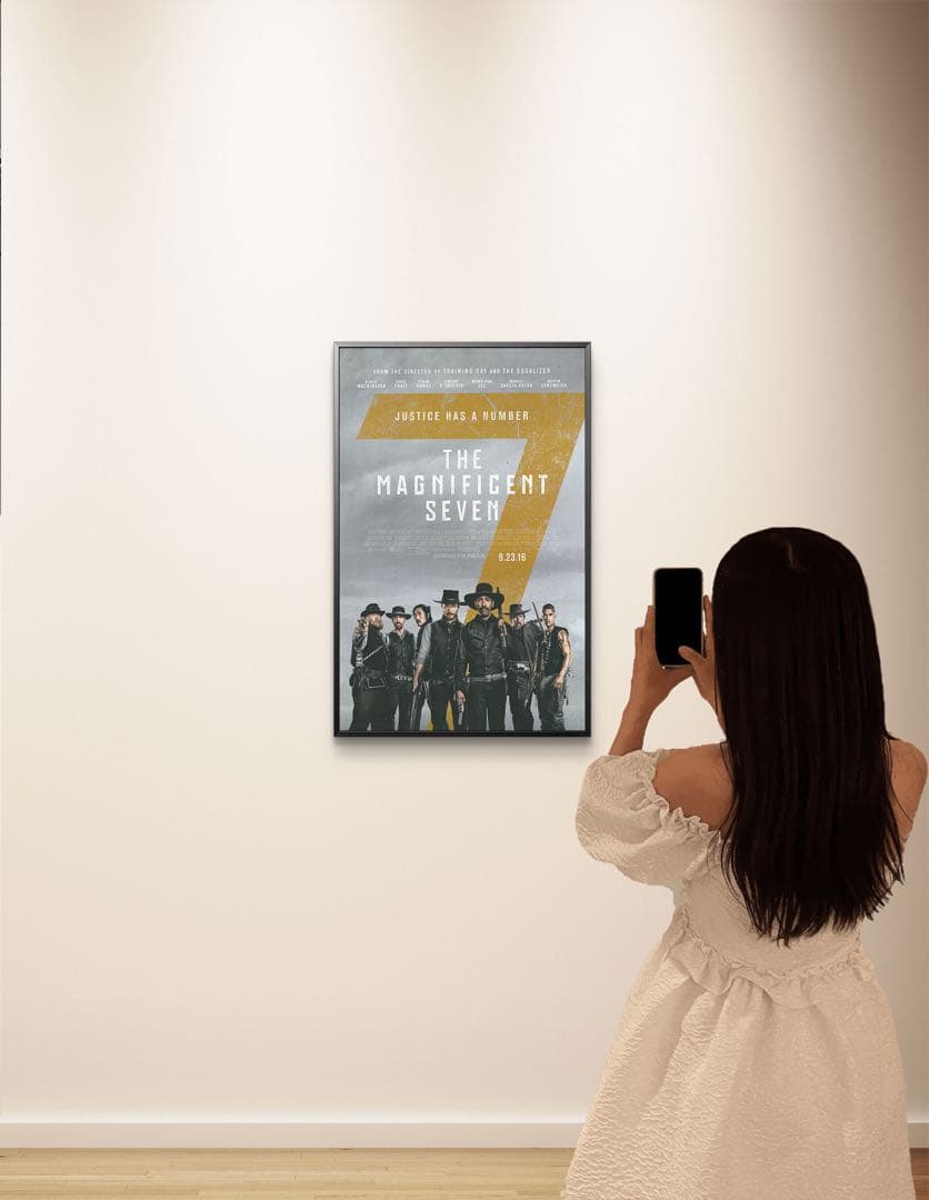 *枚数限定*映画館用片面印刷ポスターUS版:マグニフィセントセブン