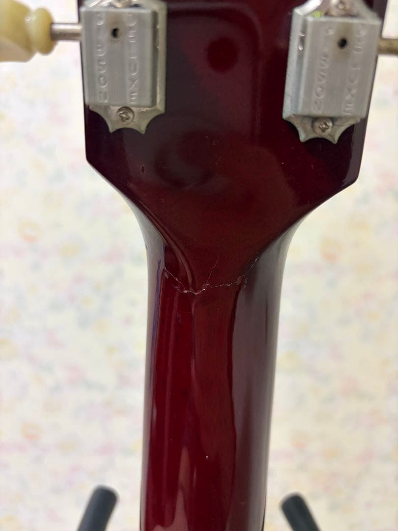 【値下げ歓迎】Gibson studio ネックヒビ補修済