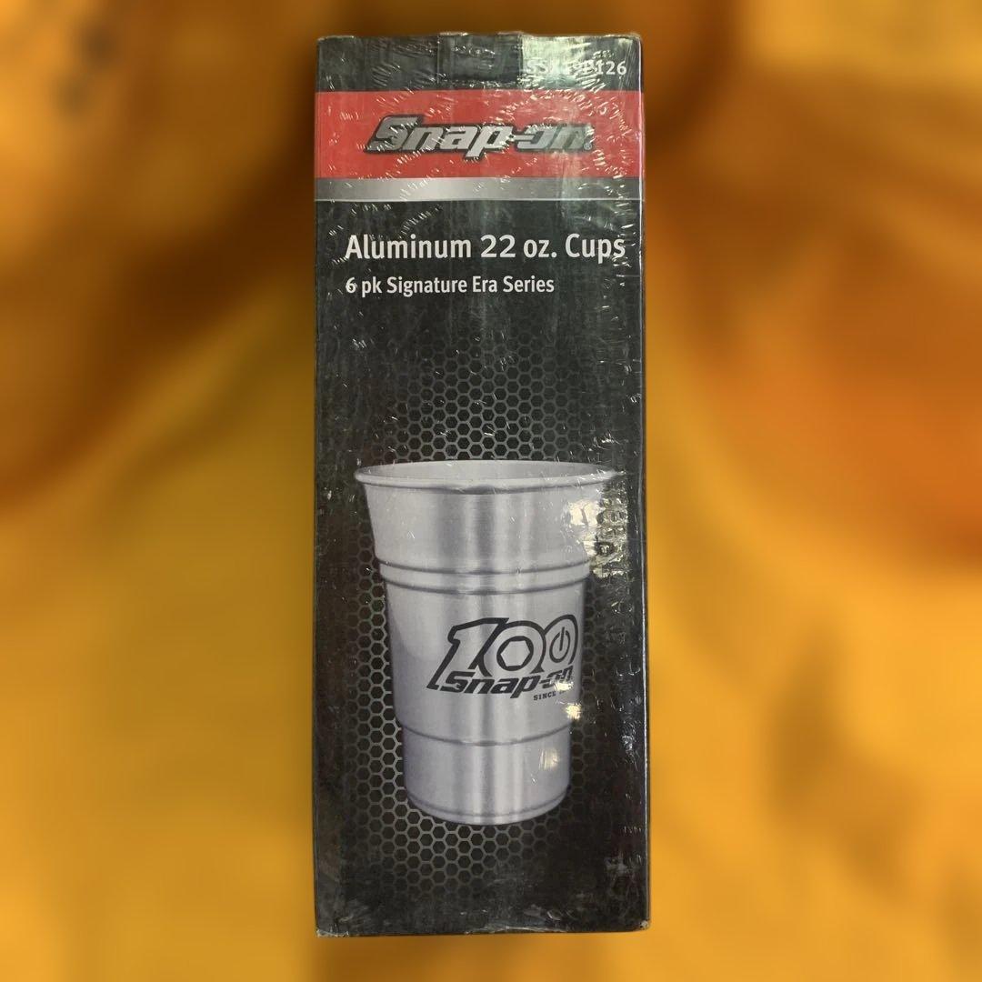 ⑧ スナップオン　snap-on アルミカップ　100周年