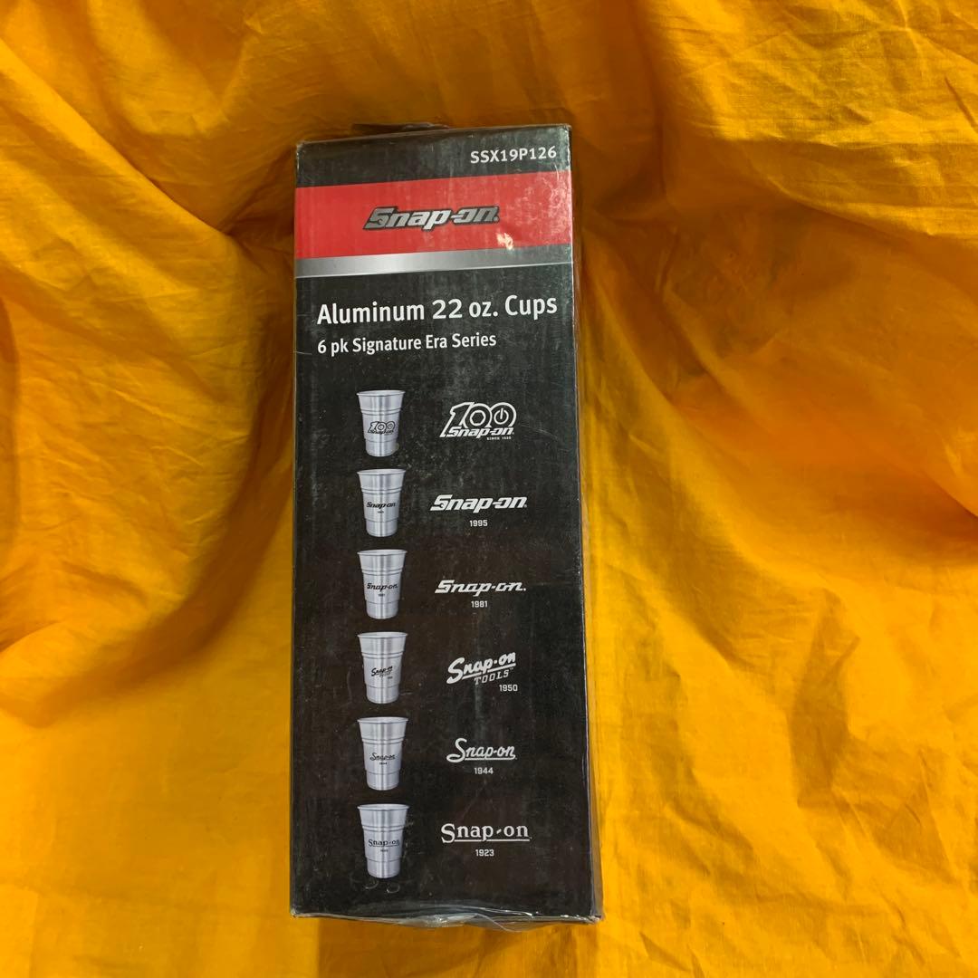 ⑧ スナップオン　snap-on アルミカップ　100周年