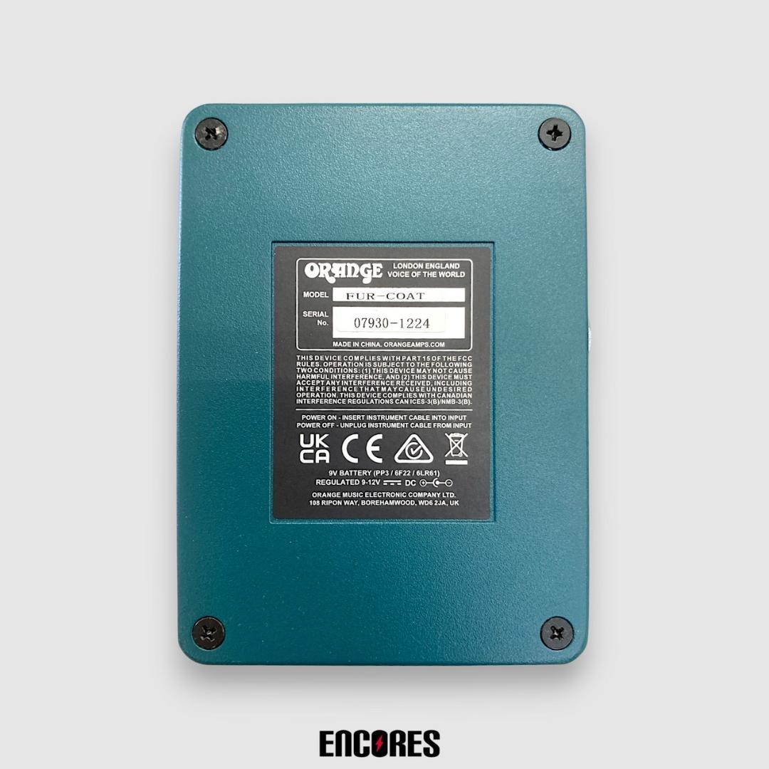 ORANGE FUR COAT ファズ