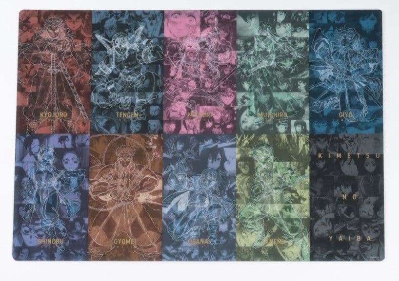鬼滅の刃　柱イベント開幕企画　ランチョンマット硬化ケース A・B　2点セット