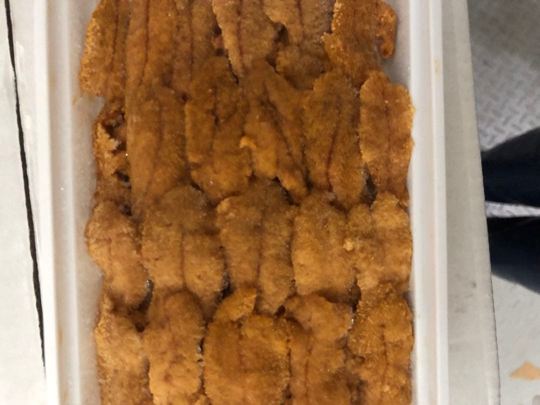 国産いくら500gと冷凍ウニ100g