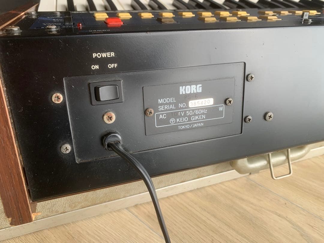 KORG アナログシンセサイザー PS-6 Polysix ハードケース