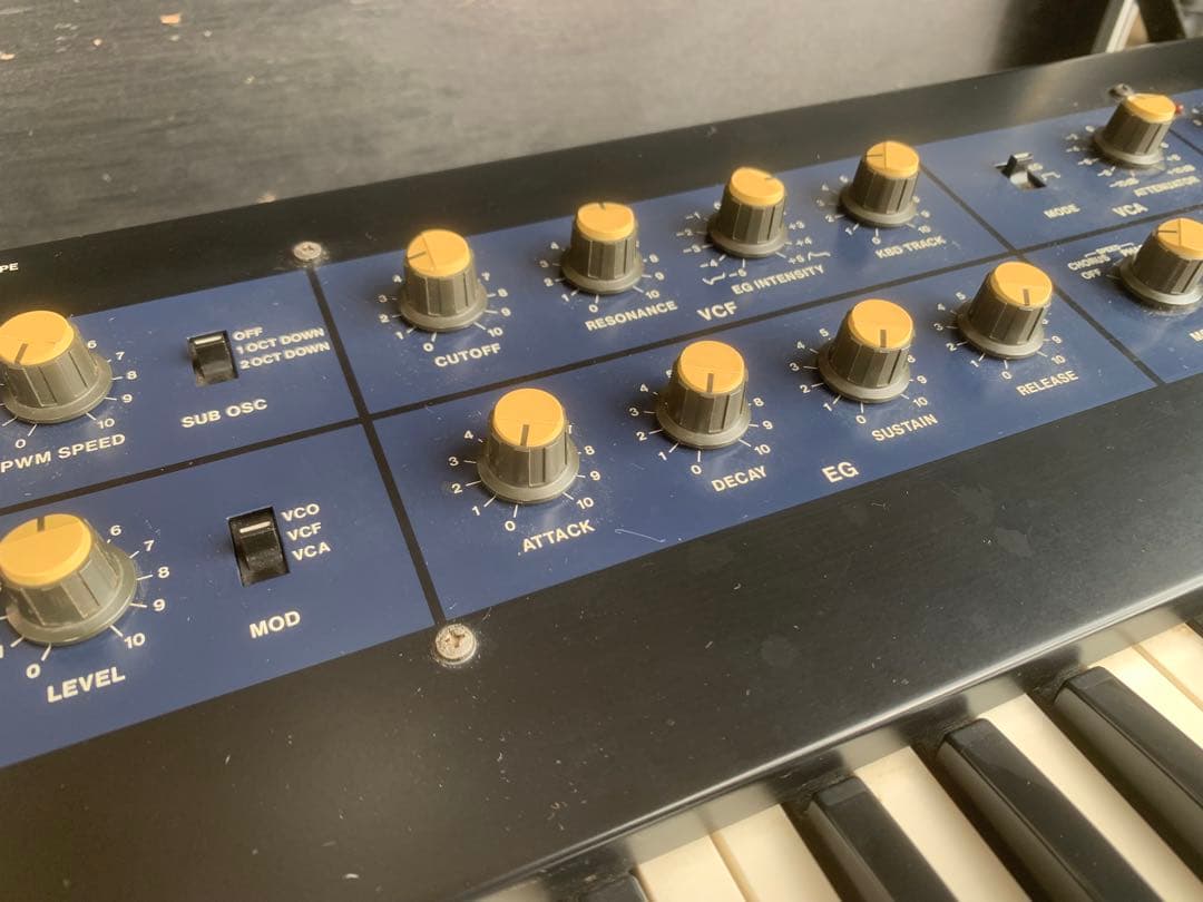 KORG アナログシンセサイザー PS-6 Polysix ハードケース