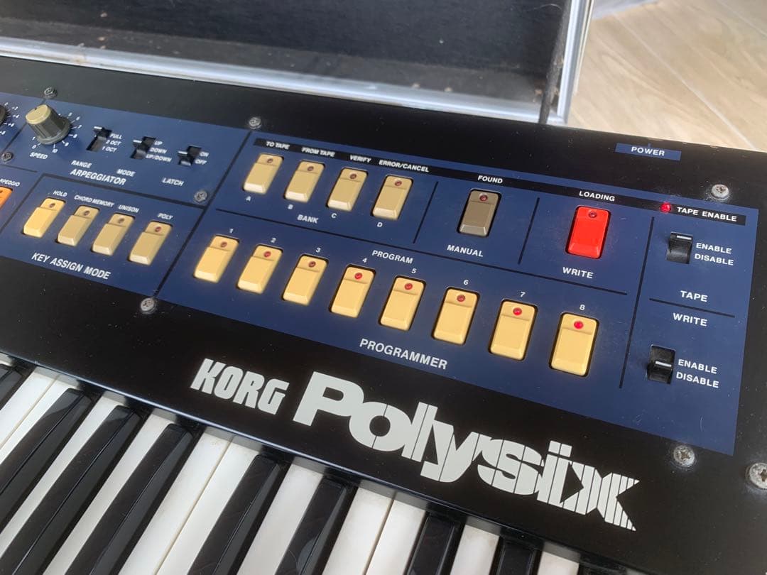 KORG アナログシンセサイザー PS-6 Polysix ハードケース
