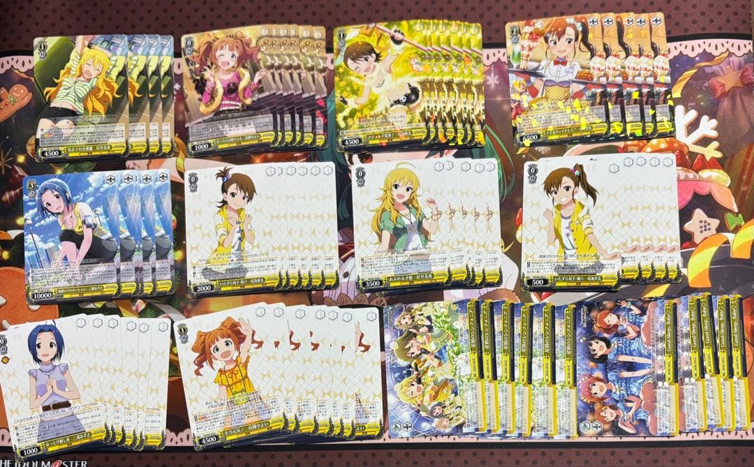 アイドルマスターミリオンライブ ヴァイスシュヴァルツ 1弾4コン+2弾まとめ売り