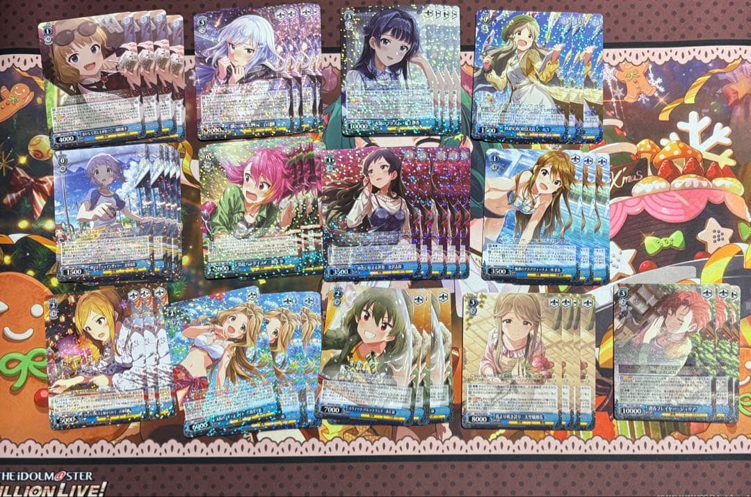 アイドルマスターミリオンライブ ヴァイスシュヴァルツ 1弾4コン+2弾まとめ売り