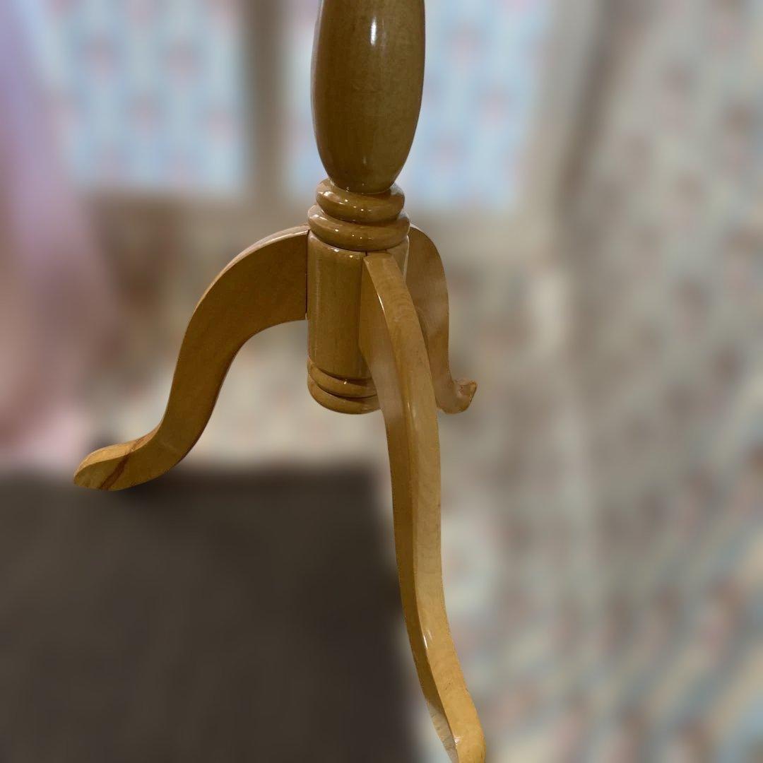 布製 トルソー マネキン 木製 猫足 スタンド付き