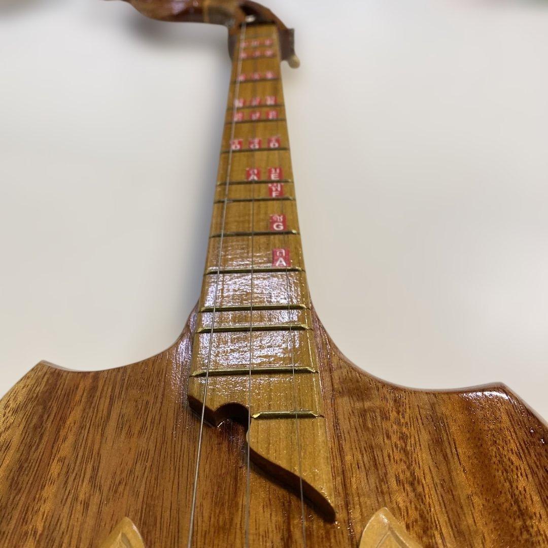 タイ 伝統楽器 エレクトリック ピン 三弦 バンコク 民俗楽器 Thai 未使用