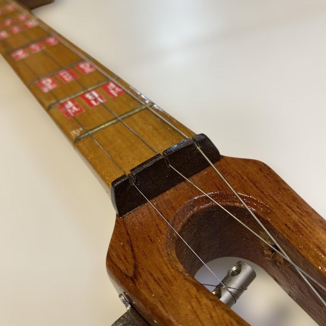 タイ 伝統楽器 エレクトリック ピン 三弦 バンコク 民俗楽器 Thai 未使用