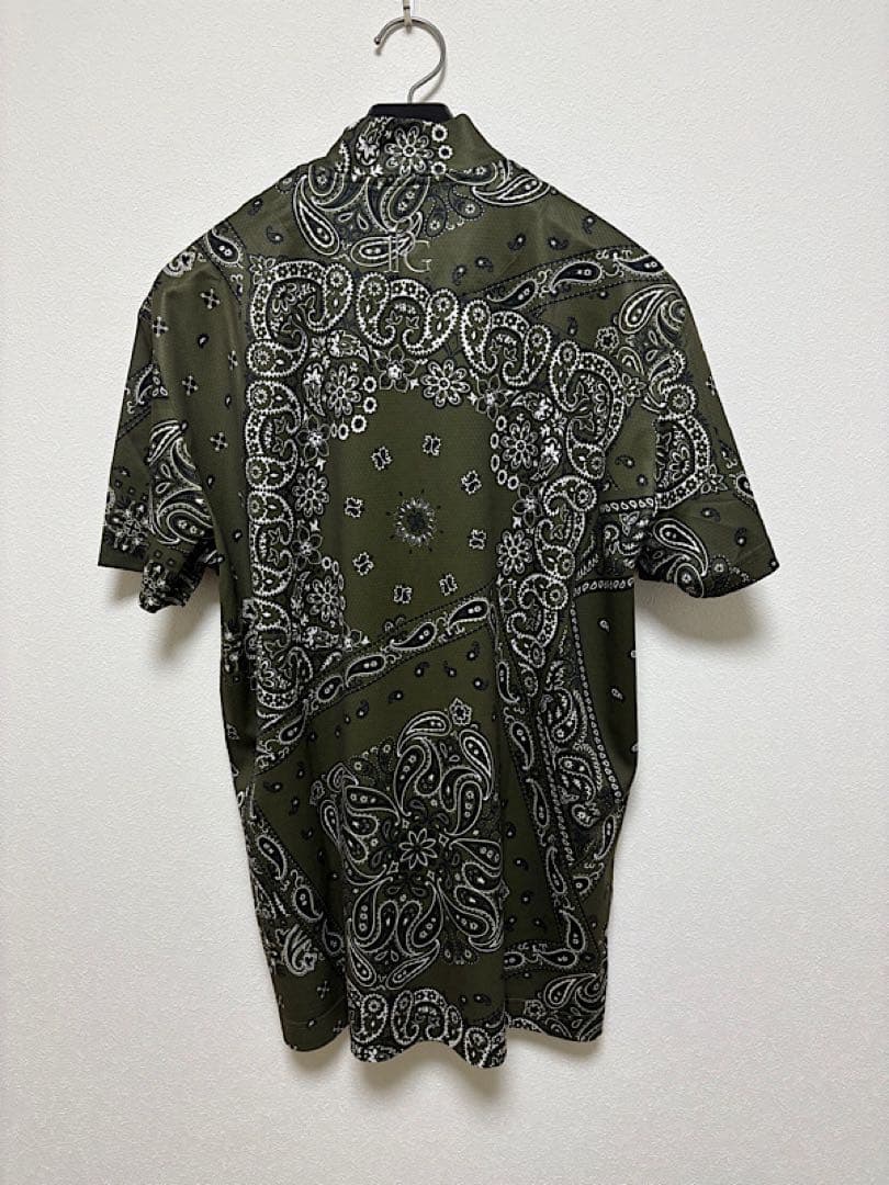 新品1PIU1UGUALE3 GOLF24SSバンダナモックネックセットアップⅥ