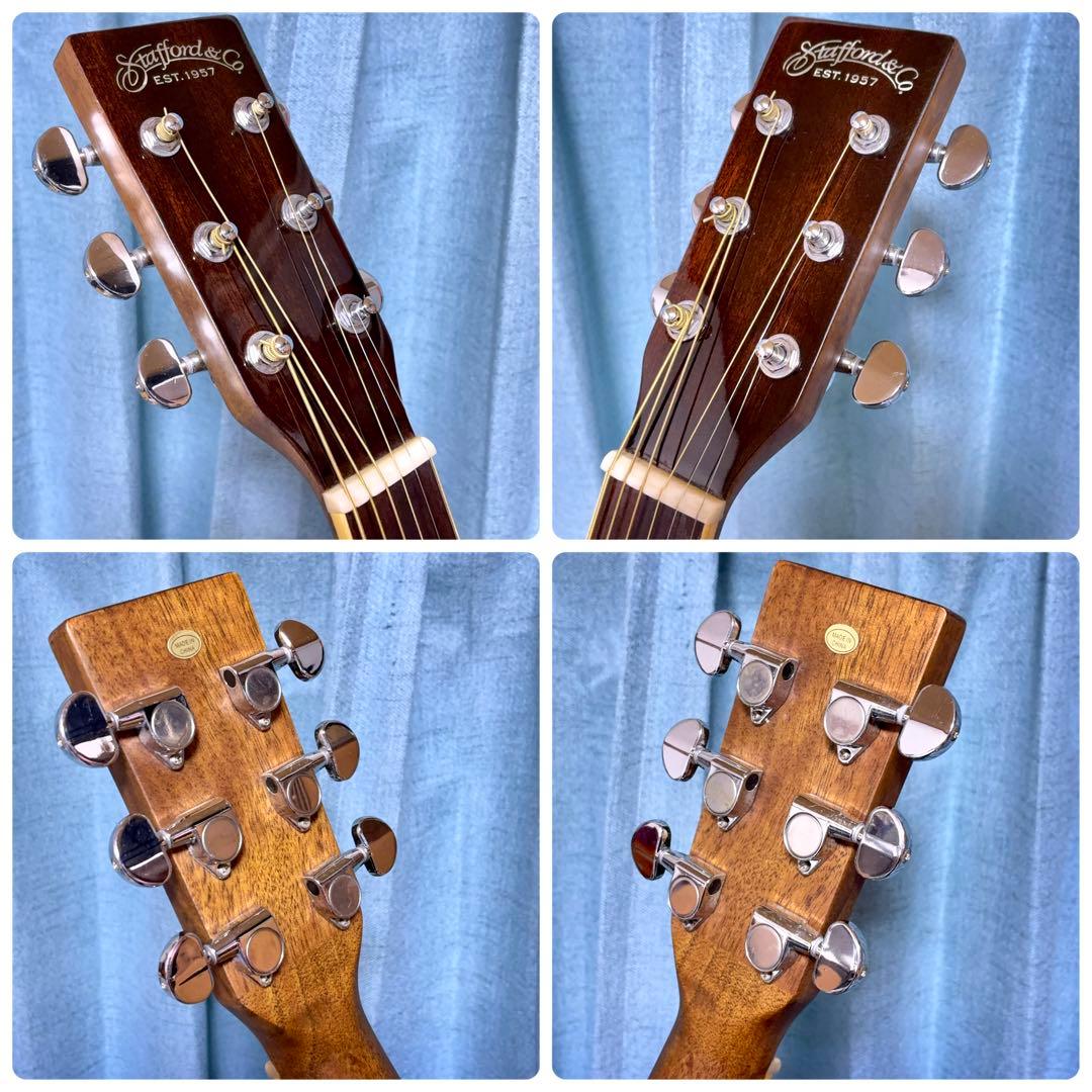 【牛骨☆エレアコ】Stafford！SF-400F【弾き易く調整☆新品の弦】