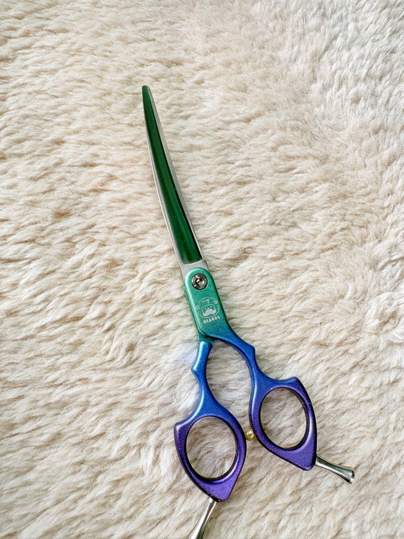 ArieS トリミングシザー アルミカーブ6.5インチ カーブシザー　トリミング