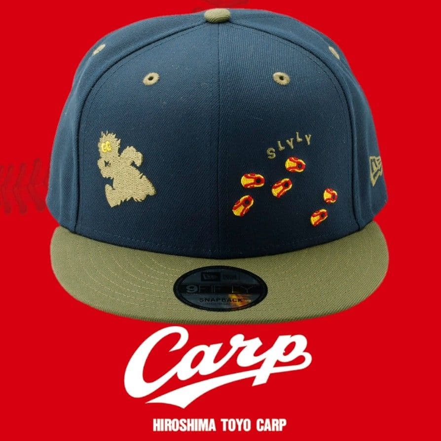 カープキャップニューエラ950スラィリーあしあと！限定新グッズ完売品！