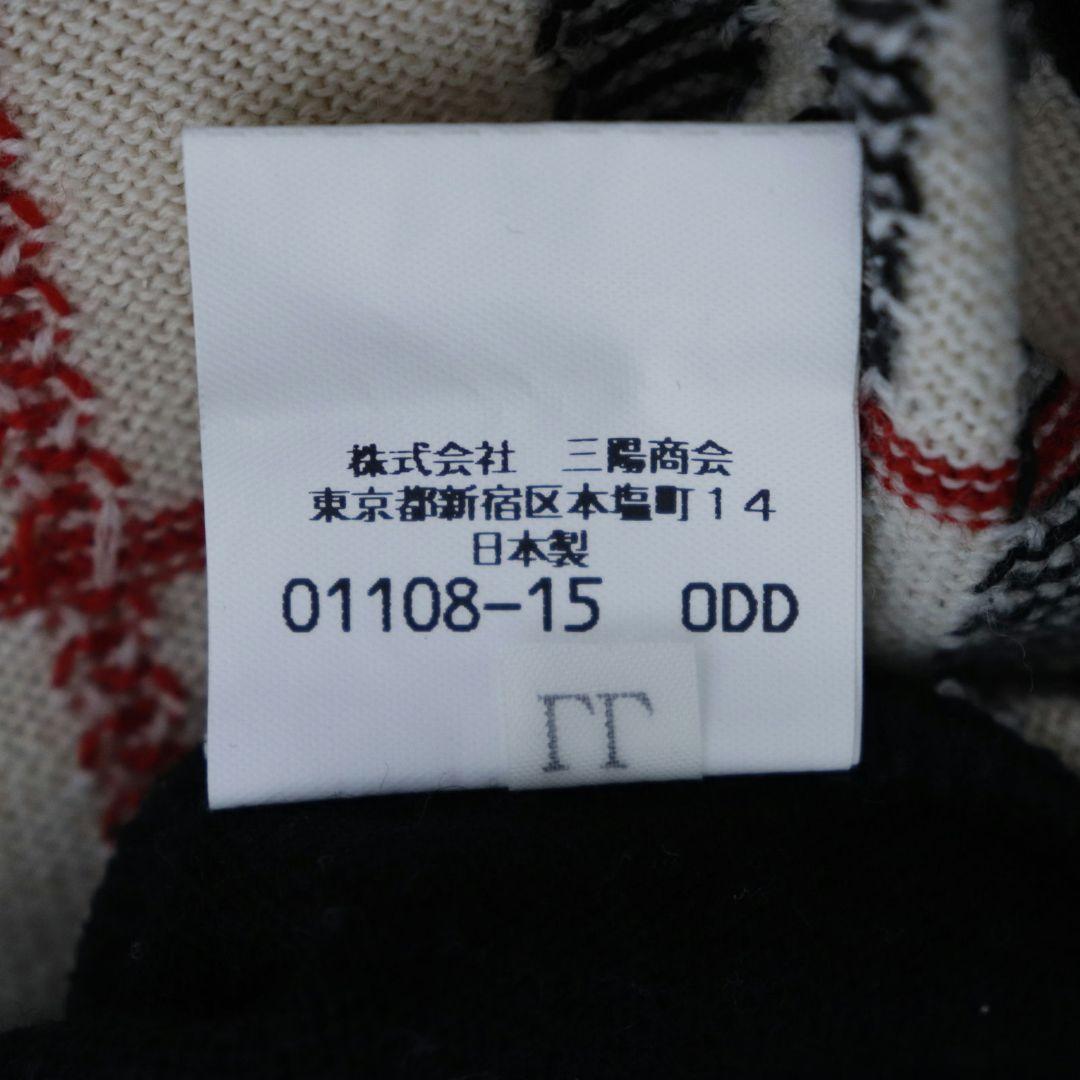 BURBERRY GOLF タートルネック　ノバチェック　ニット　LL