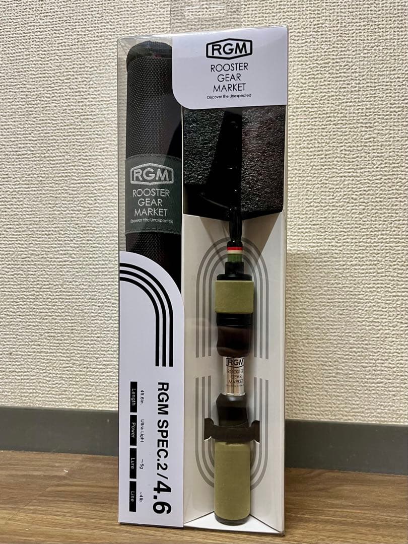 ジャッカル RGM SPEC.2 / 4.6 カーキシルバー 美品　スペック2