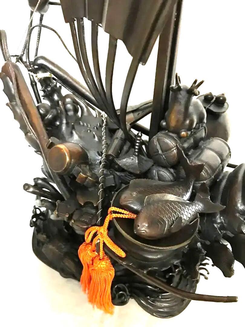 銅製・福寿宝来宝船