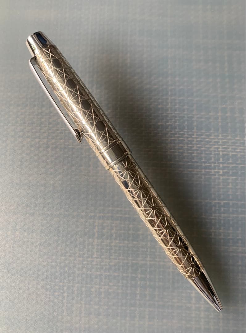 パイロット　カスタム切子　菊篭目　ボールペン