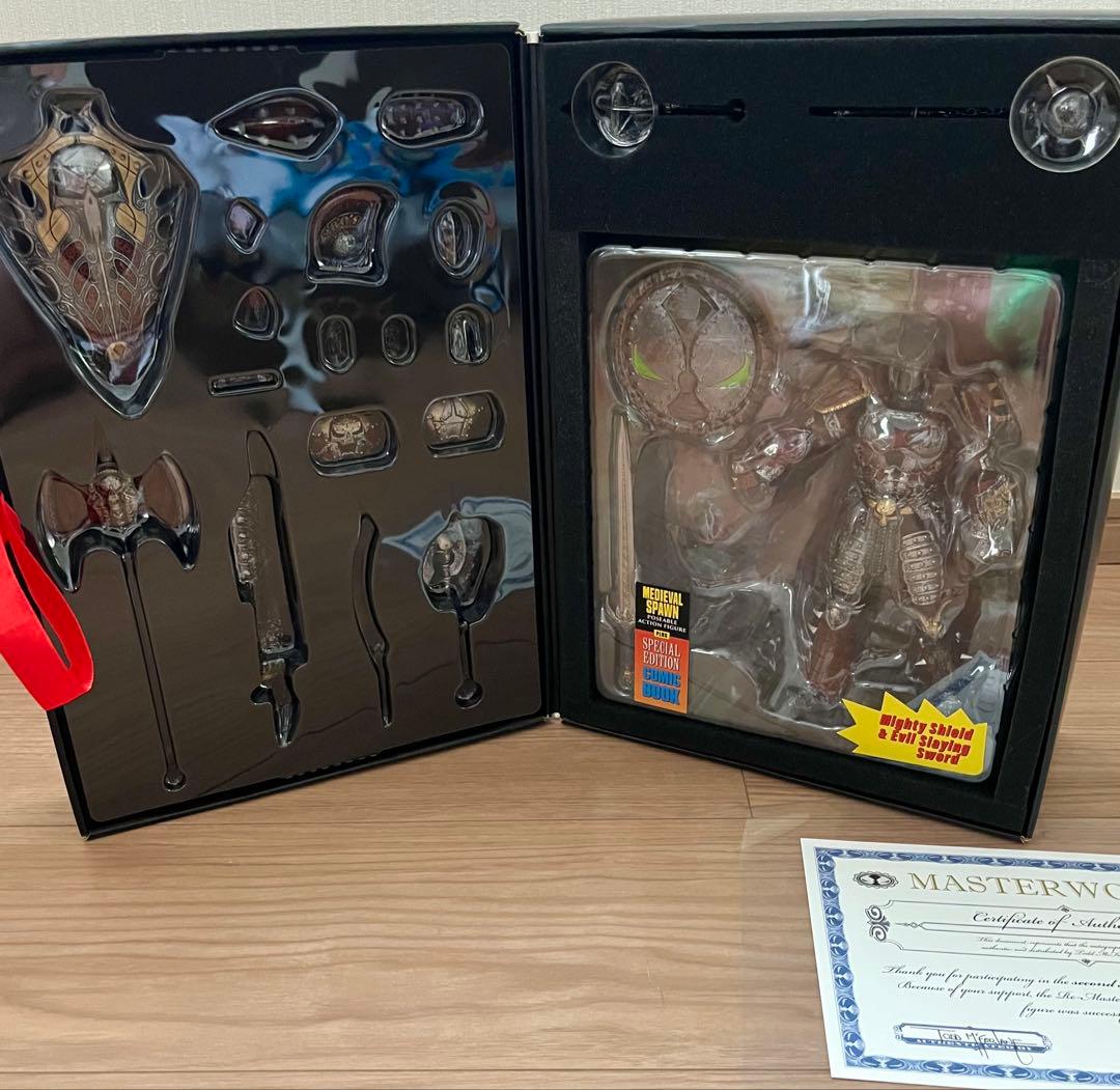 特典付キックスターター メディーバル・スポーン ブラックエディション フィギュア