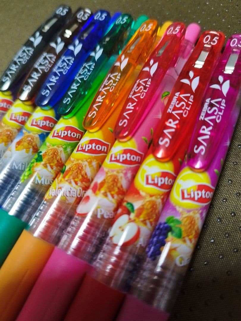 SARASA　サラサクリップ　リプトン　8色