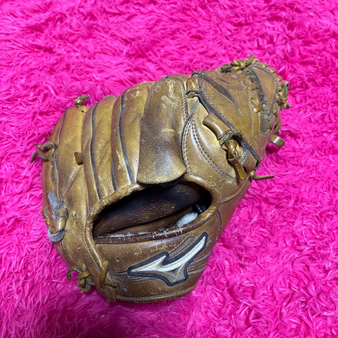 ミズノ 軟式グローブ イエロー