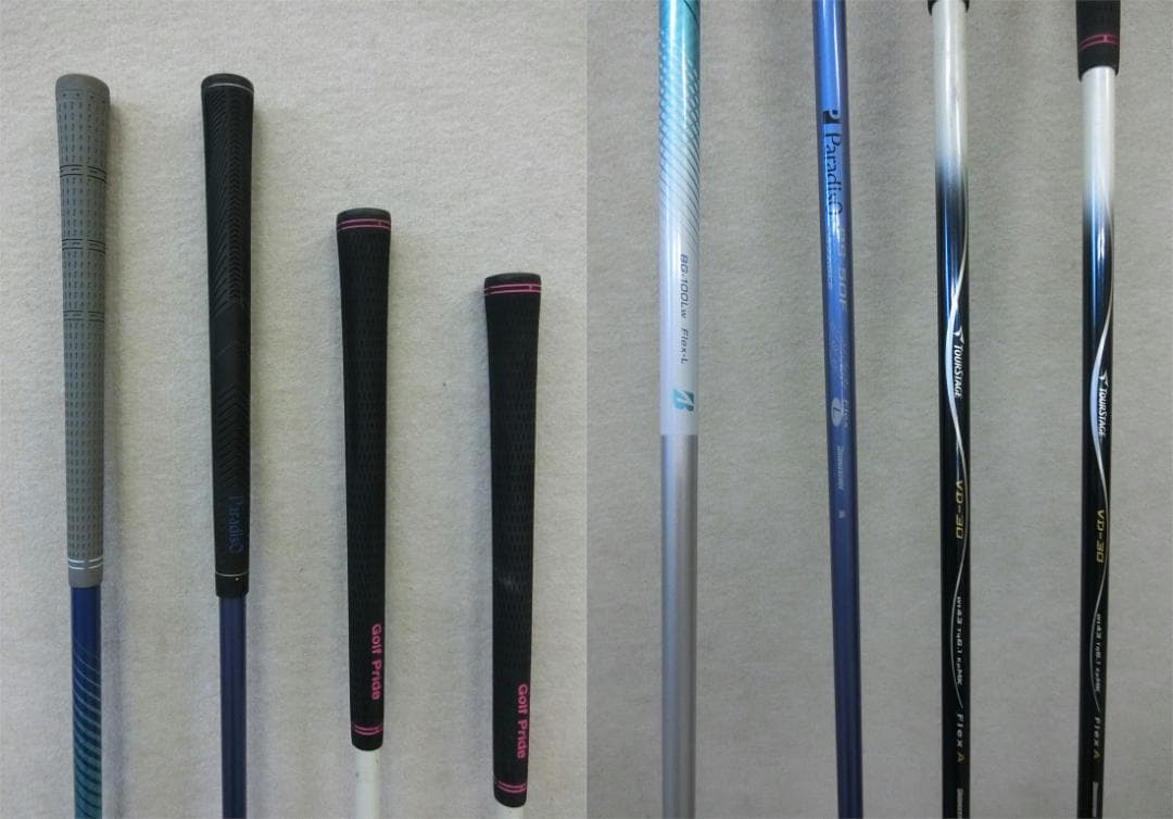 b715 初心者必見 ブリヂストン 等レディースゴルフ１０本セット※Ｄｒ２本入り